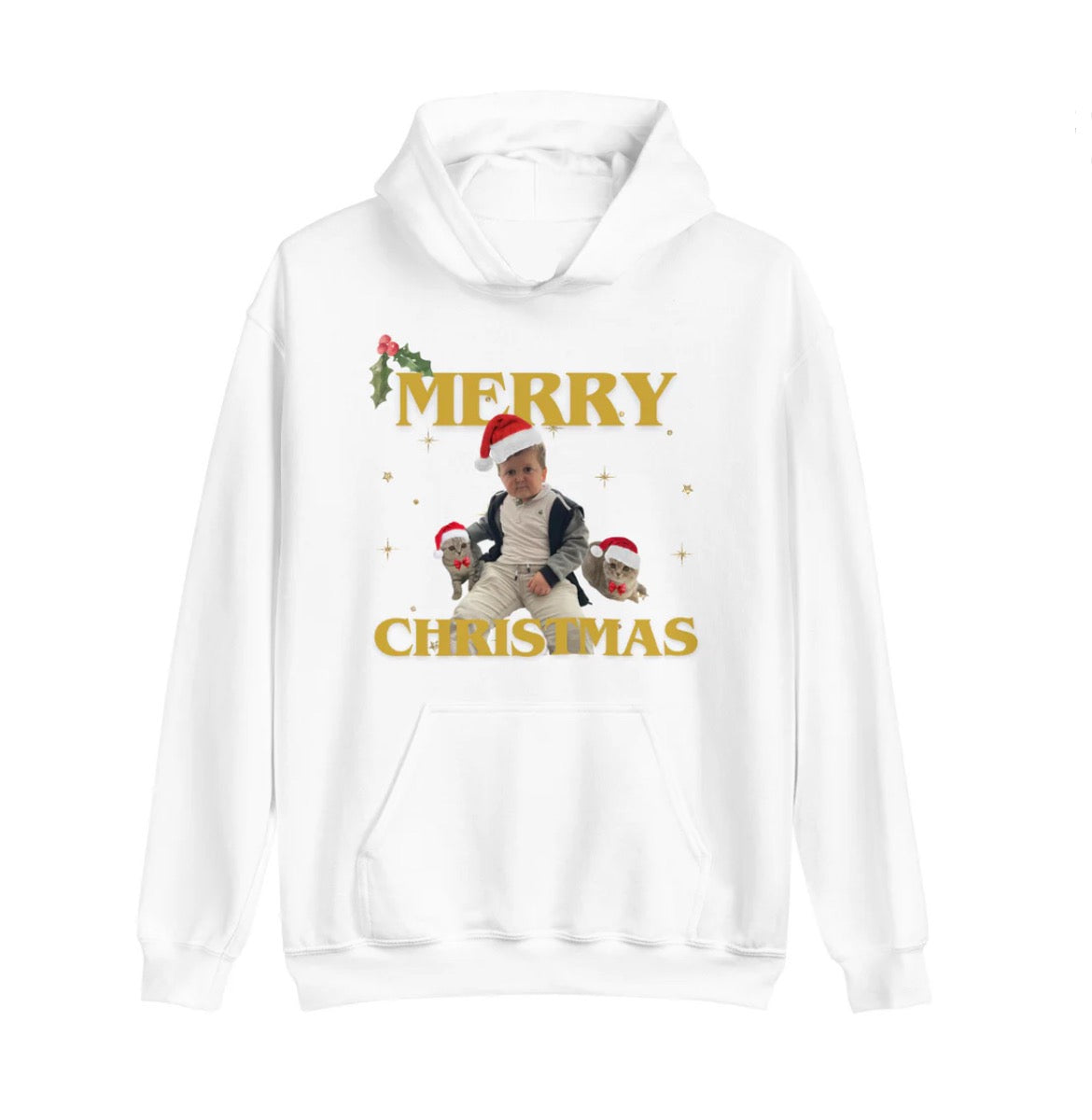 „Merry Christmas“ Hoodie - Hasbulla Edition