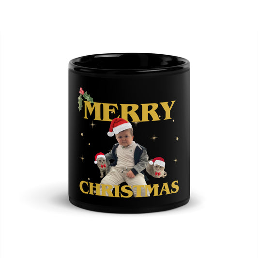 „Merry Christmas“ Mug black - Hasbullah Edition