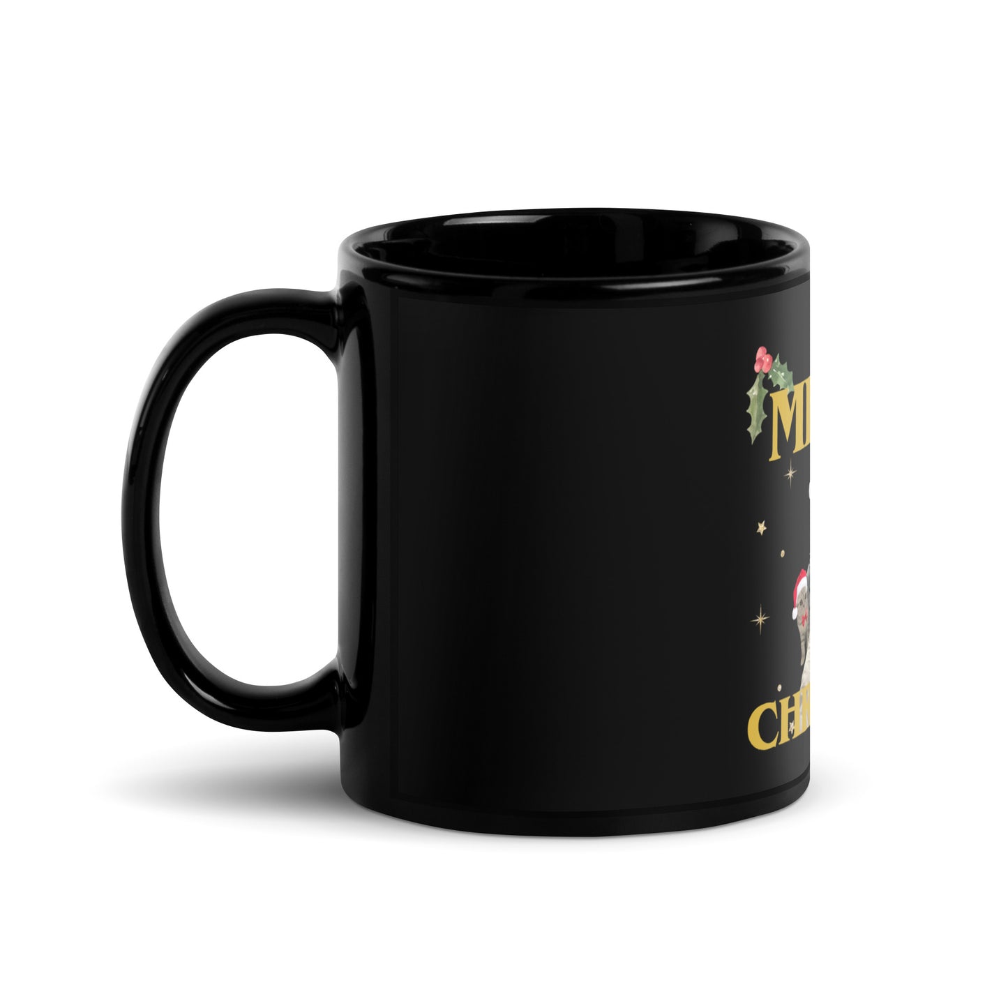 „Merry Christmas“ Mug black - Hasbullah Edition