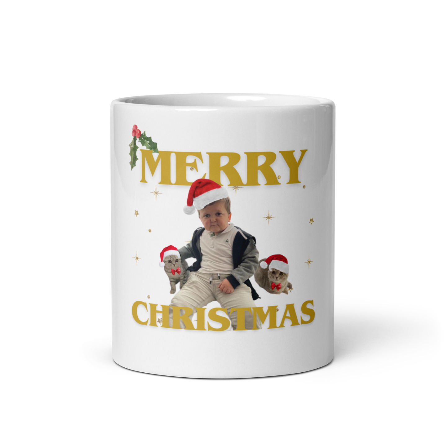 „Merry Christmas“ Mug white - Hasbullah Edition