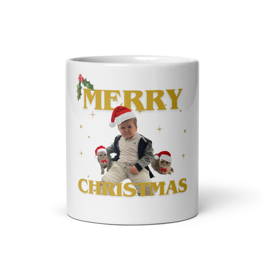 „Merry Christmas“ Mug white - Hasbullah Edition