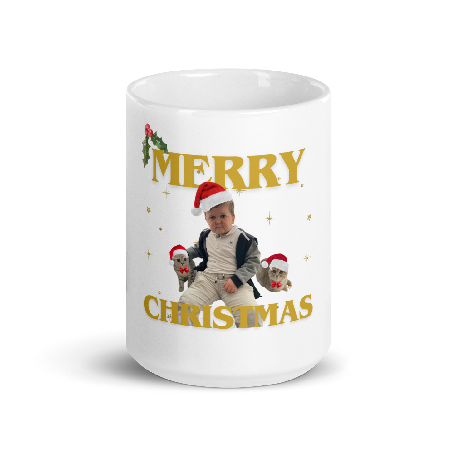 „Merry Christmas“ Mug white - Hasbullah Edition